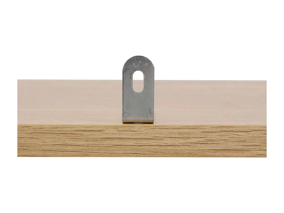 Étagère Japandi 6 cases nervurée naturel 68,5 x 102 cm - Tasso