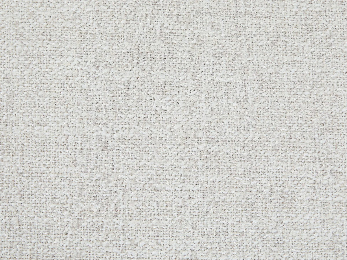 Canapé Japandi 4 places en tissu chiné beige 248 cm - Lucamo