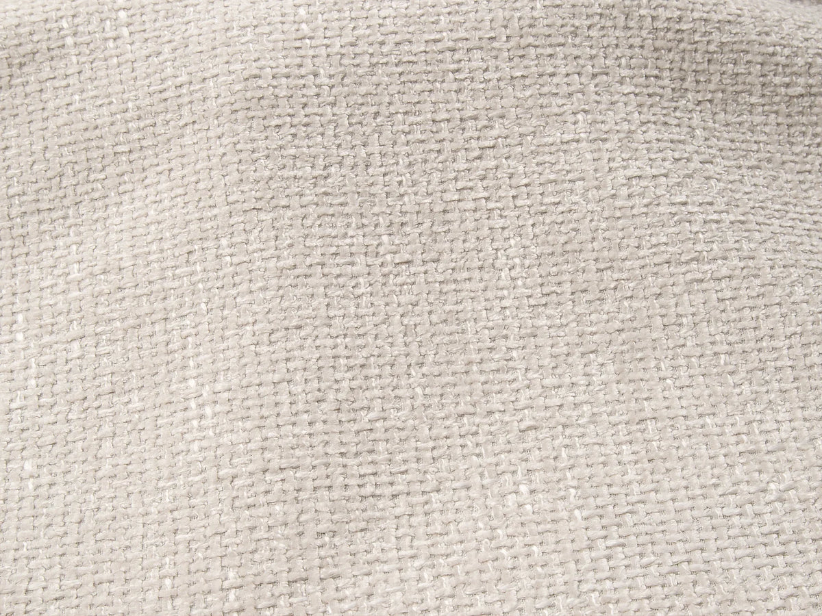 Canapé Japandi 4 places convertible express en tissu texturé beige 236 cm - Pognia