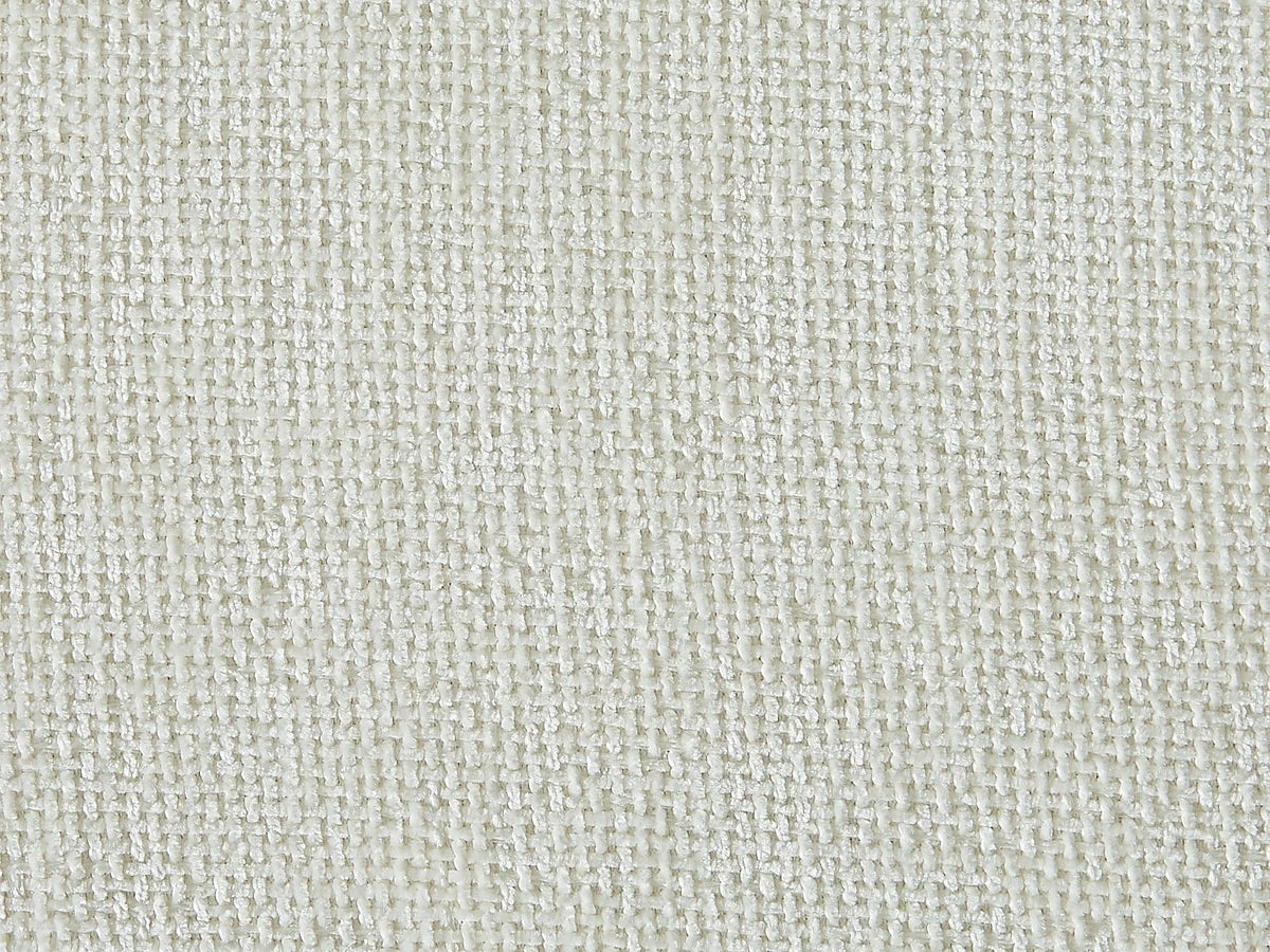 Fauteuil Japandi matelassé en tissu texturé blanc cassé - Kimaca