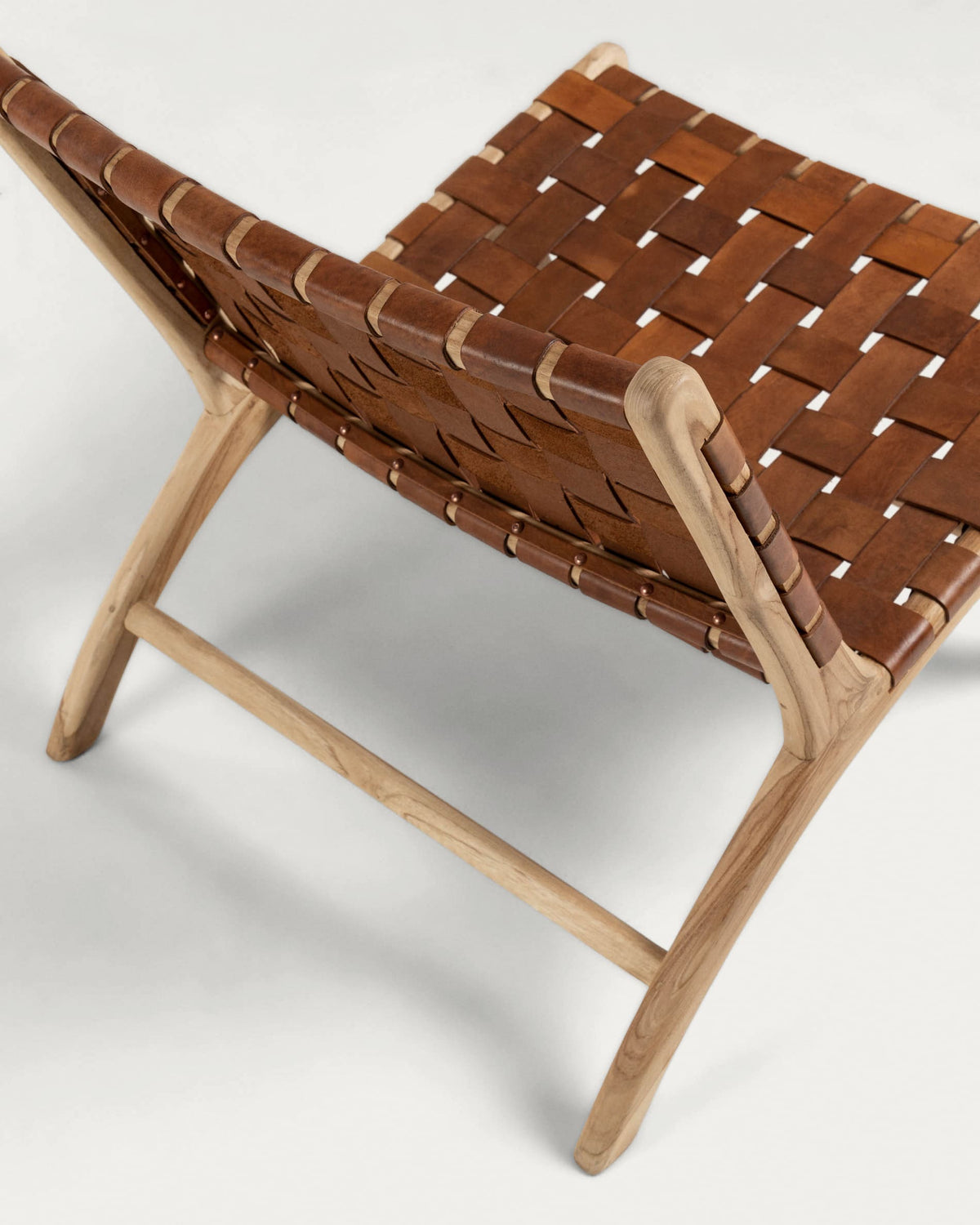 Fauteuil Japandi marron - Calixta