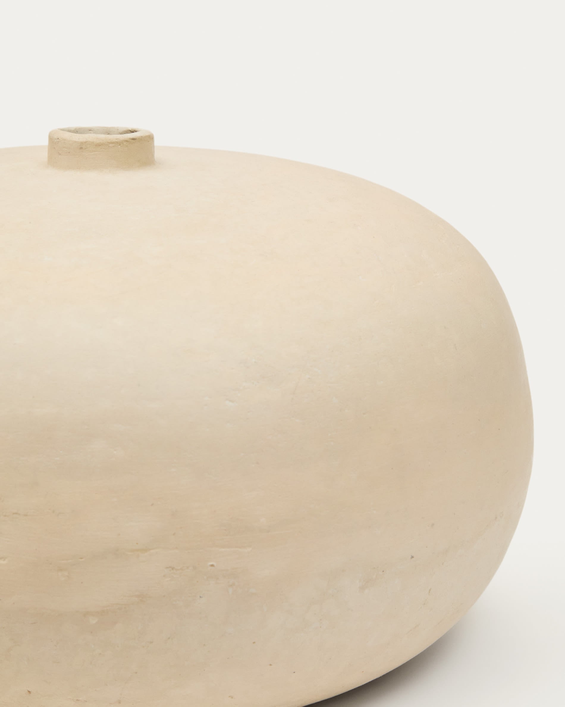 Vase Japandi en papier mâché 23 cm - Nivala