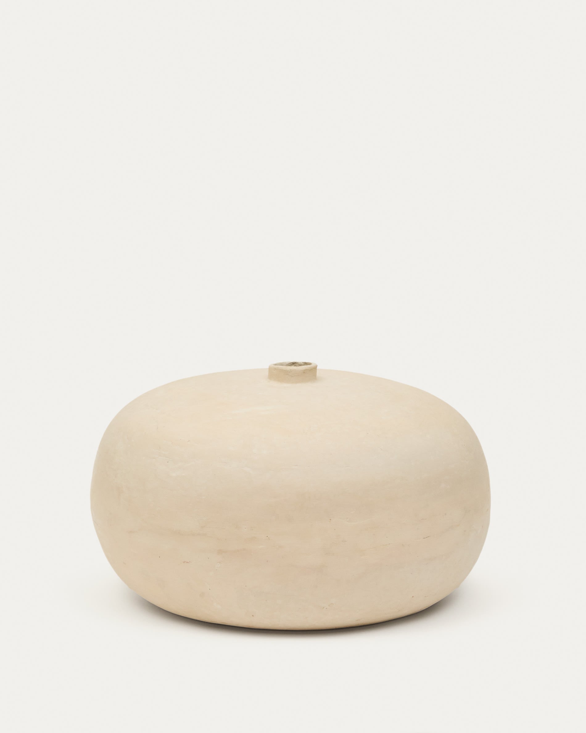 Vase Japandi en papier mâché 23 cm - Nivala