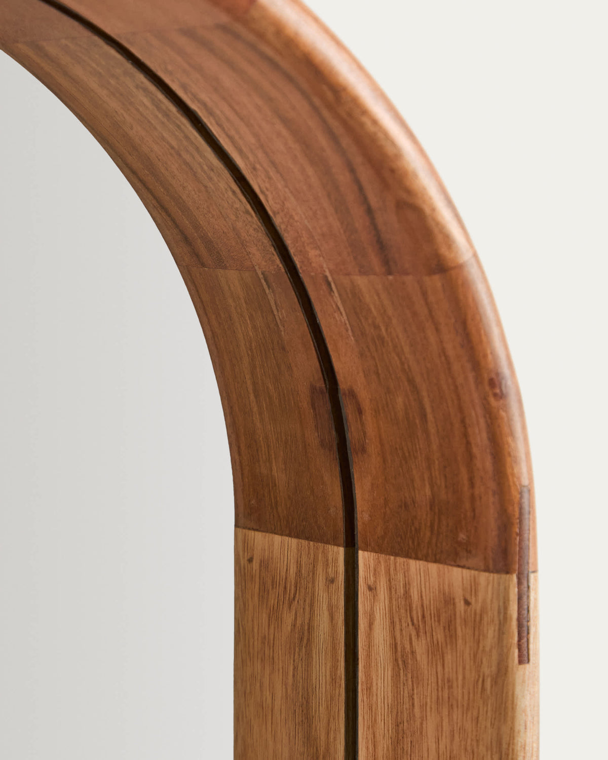 Miroir Japandi en bois d'acacia 76 x 33 cm - Berale