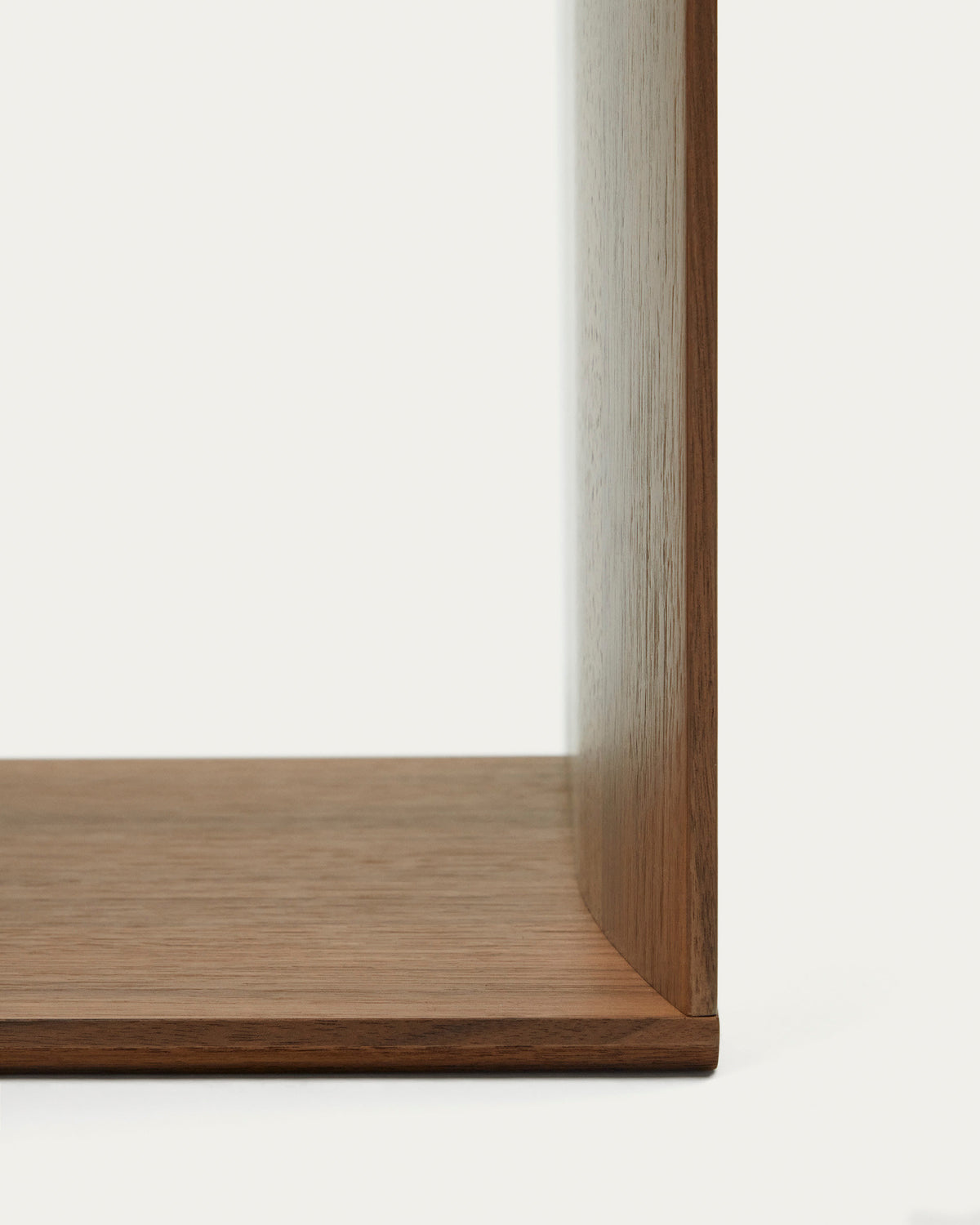 Lot Japandi de 4 étagères modulables en placage de noyer 168 x 76 cm - Litto