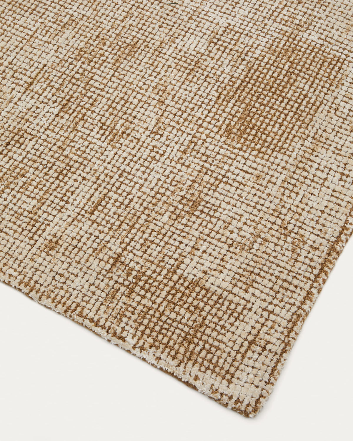 Tapis Japandi en viscose de bambou vert 160 x 230 cm - Susi