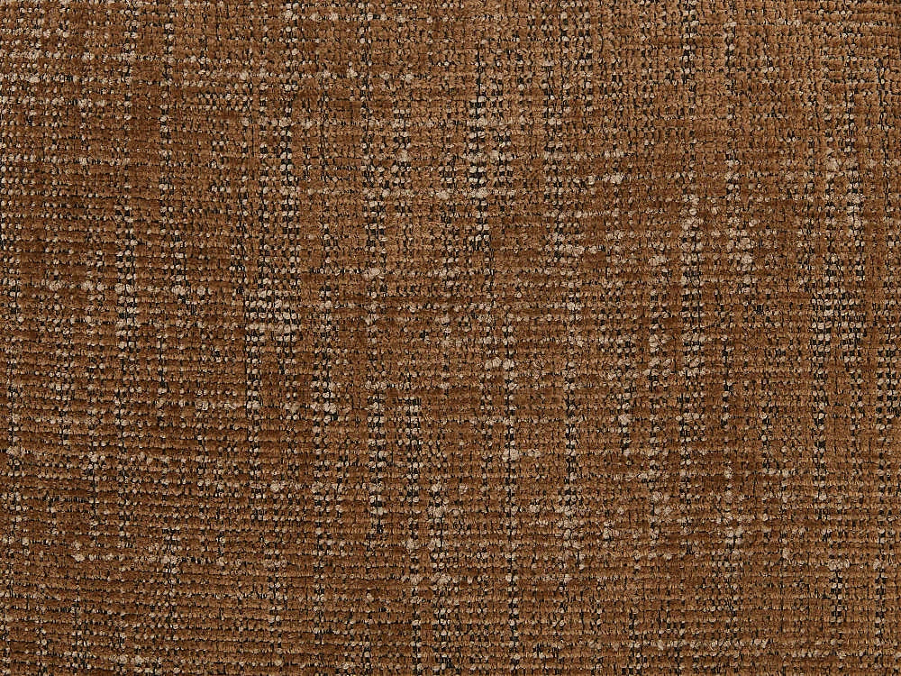 Canapé Japandi 2 places en tissu chenille marron 189 cm - Nelimar