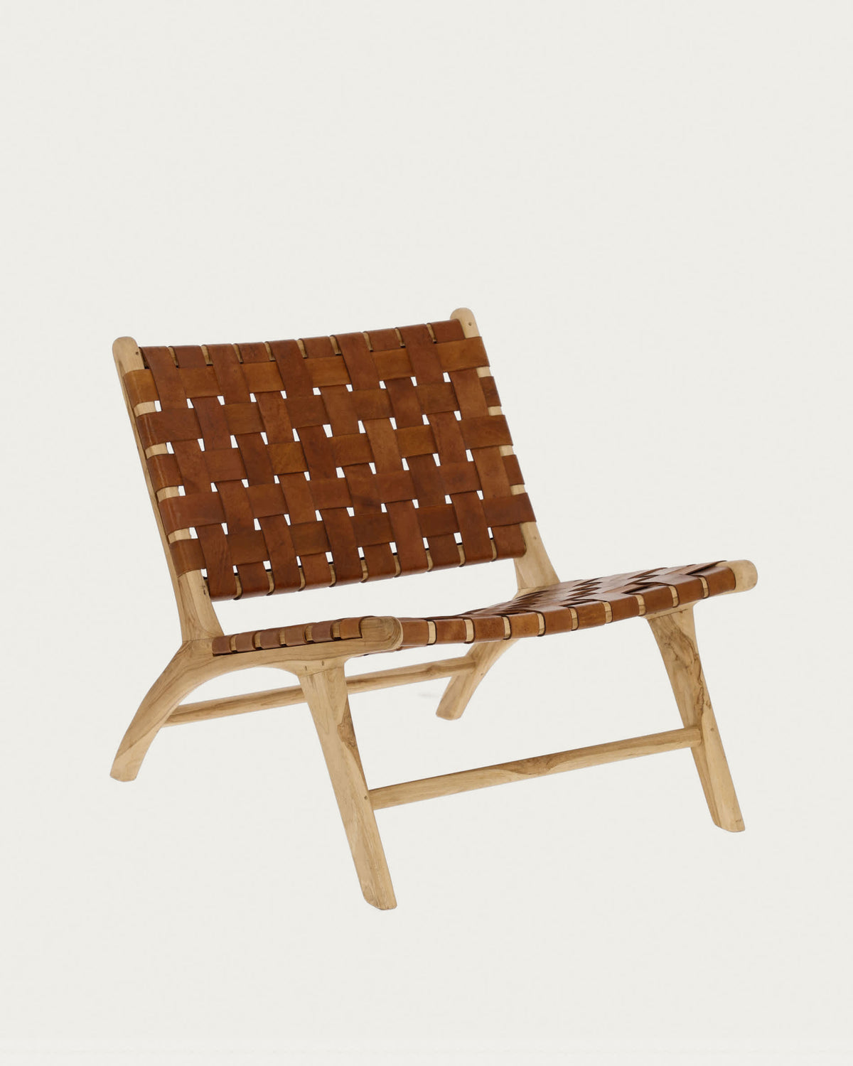 Fauteuil Japandi marron - Calixta