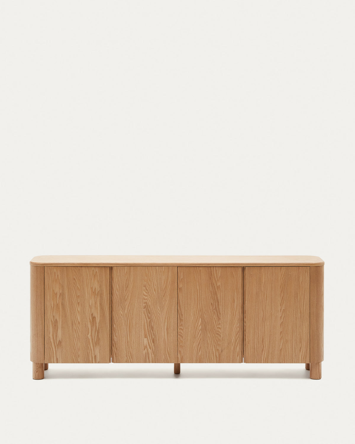 Buffet Japandi en contreplaqué de frêne 200 x 79 cm - Salaya