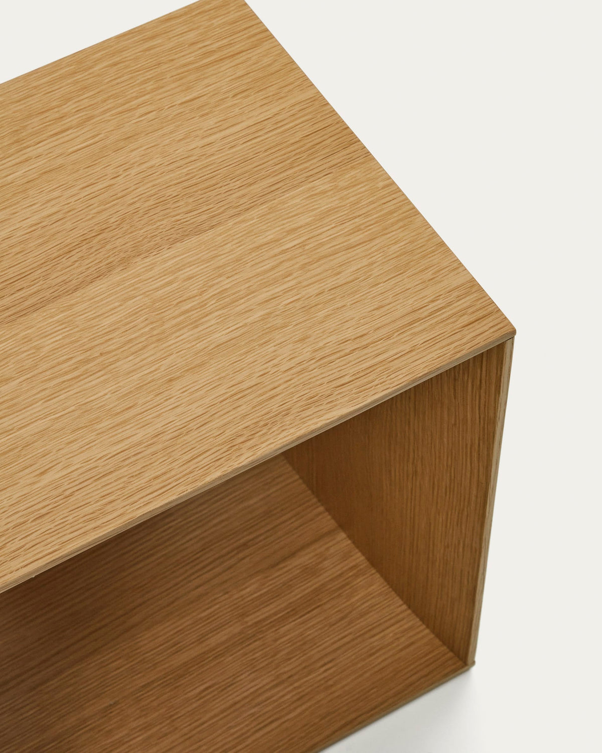 Lot Japandi de 4 étagères modulables en placage de chêne 168 x 76 cm - Litto