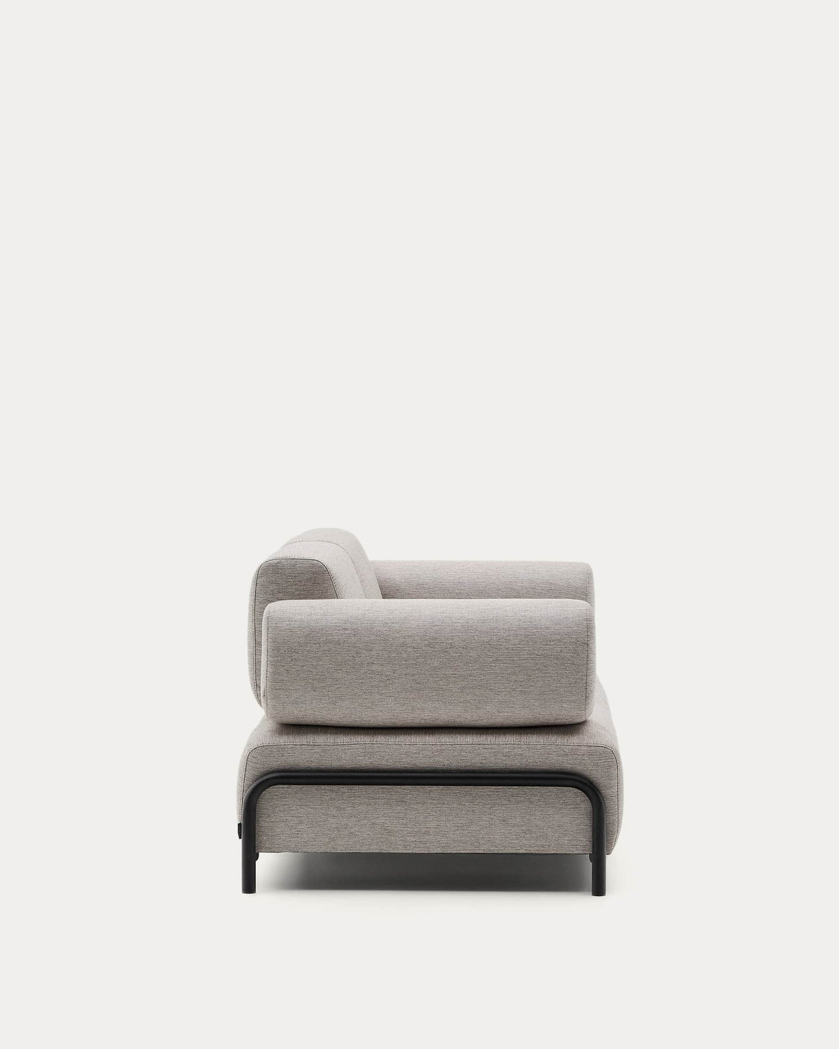 Canapé Japandi 3 places beige grisâtre 232 cm - Compo