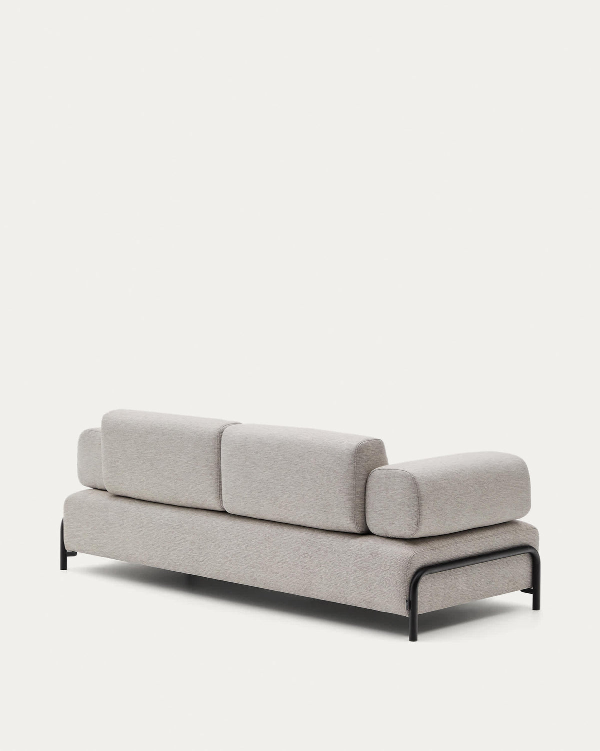 Canapé Japandi 3 places beige grisâtre 232 cm - Compo