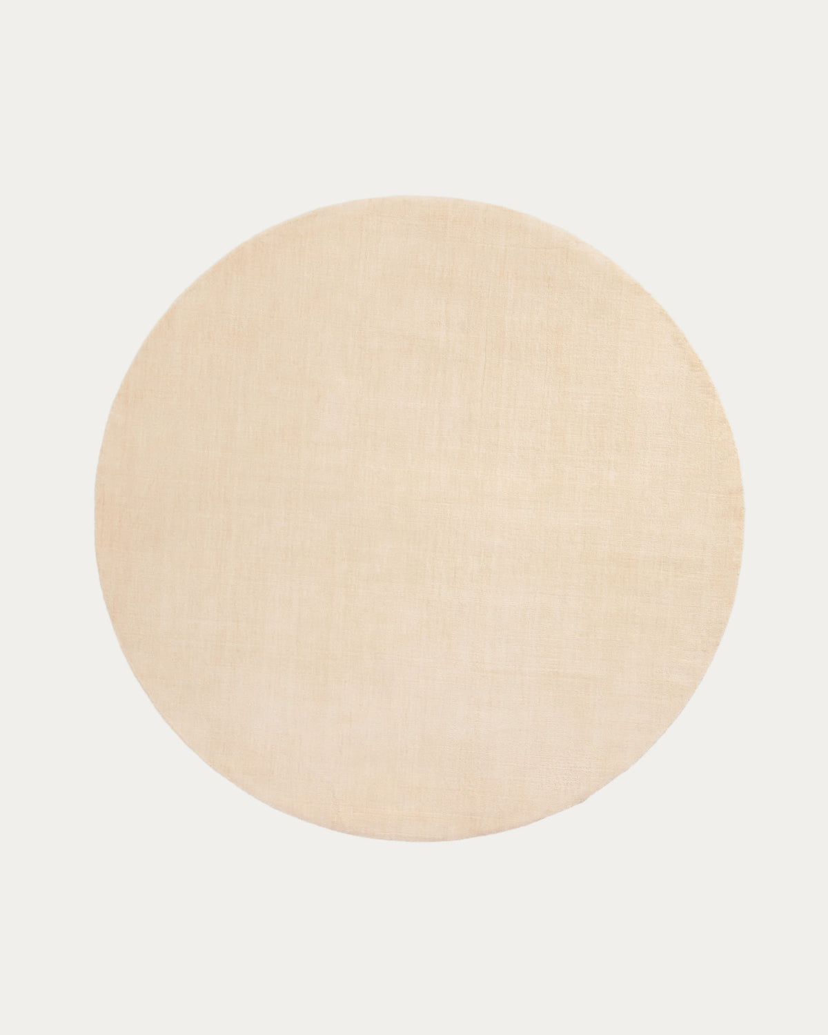 Tapis rond Japandi écru Ø 200 cm - Empuries