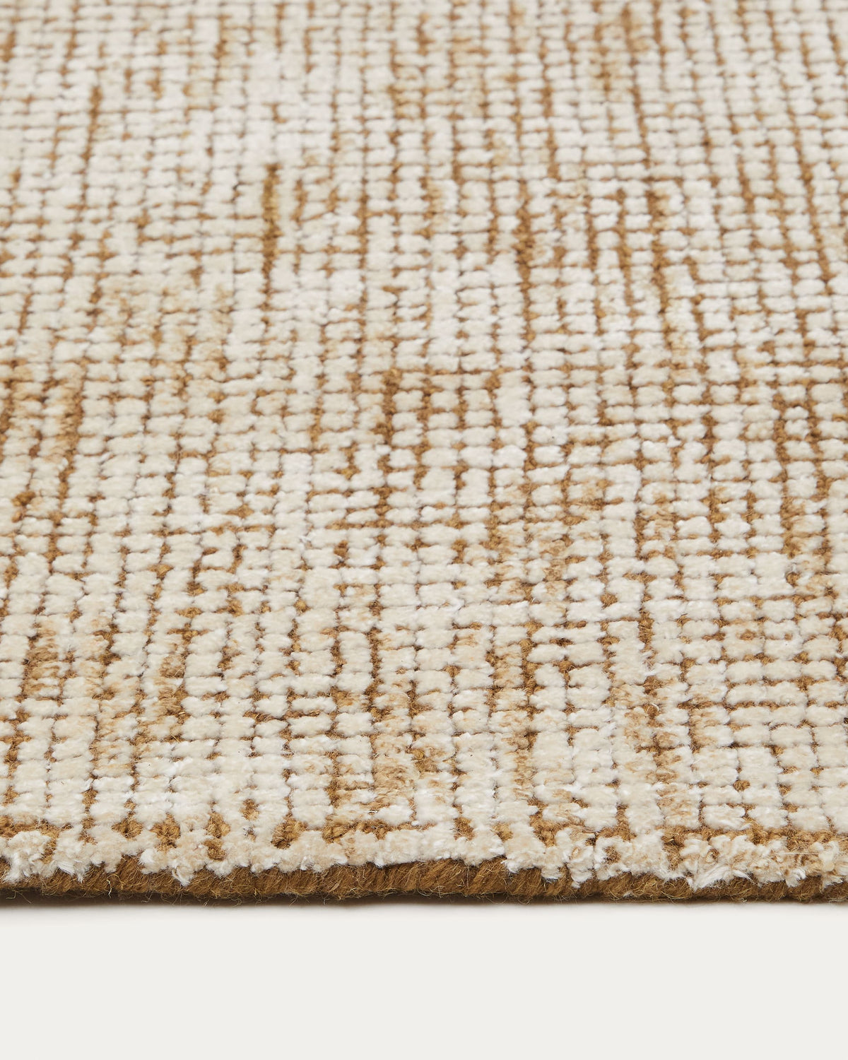 Tapis Japandi en viscose de bambou vert 160 x 230 cm - Susi